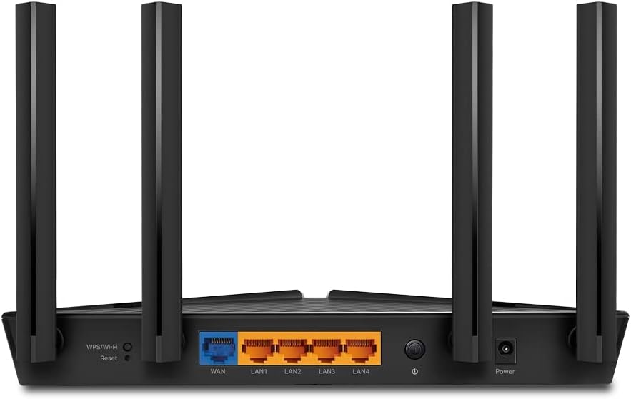 TP-LINK ARCHER AX53 AX3000 Dual Band Gigabit Wi-Fi 6 Router with VPN , WPA3 . HomeShield