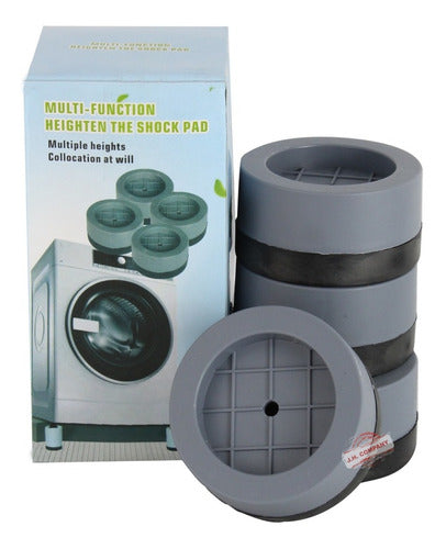4 PCS/Set Anti Vibration Washing Machine Feet Pads Rubber Legs Silent Skid Raiser Mat