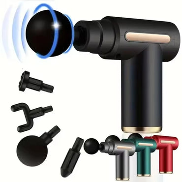 Massage Gun Handheld Deep Tissue Mini Muscle Massage Gun, Portable Cordless Percussion