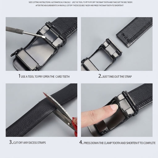 High Quality Fashionable AutoLock Belts for Men