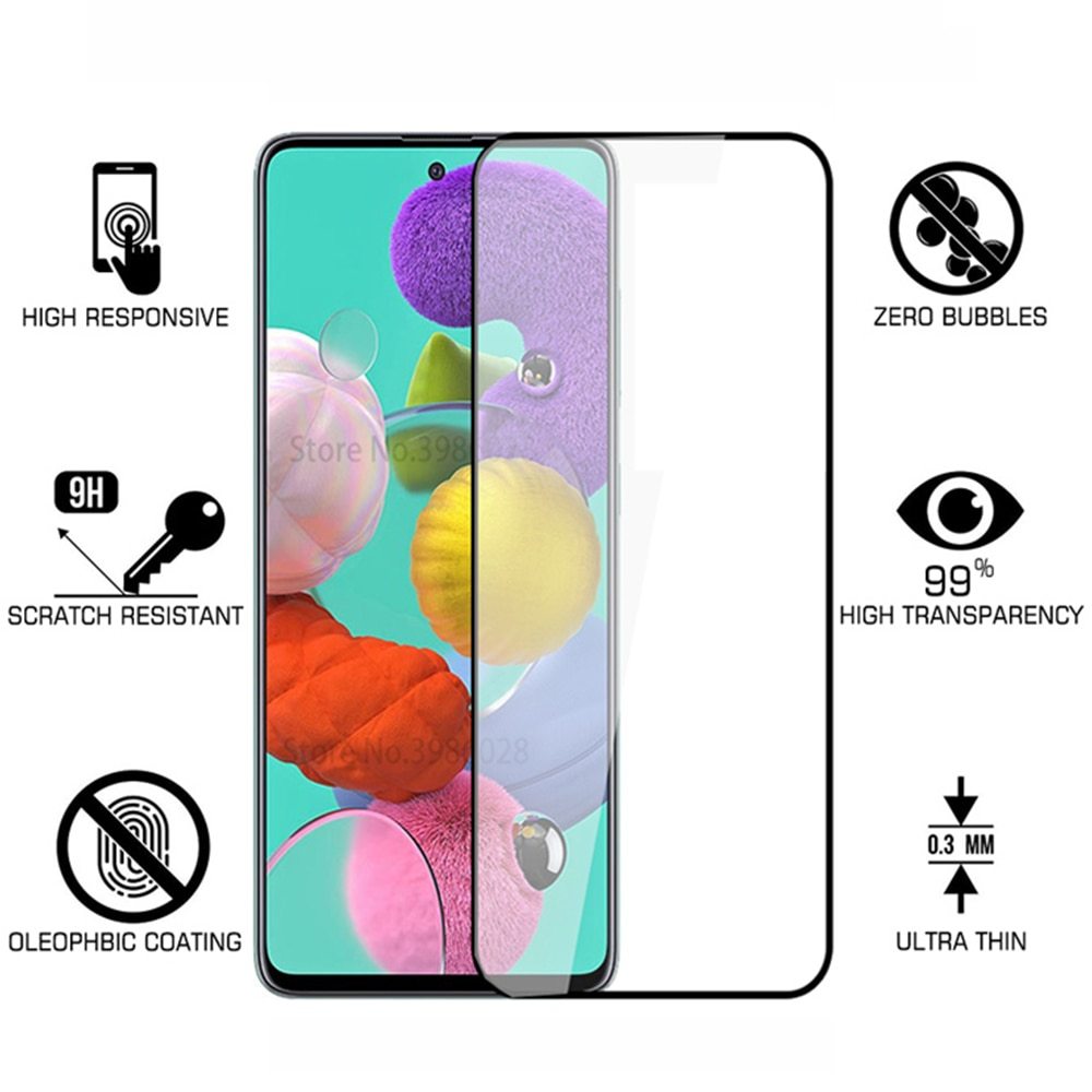 2.5D Premium Tempered Glass Screen Protector For Samsung Galaxy A51