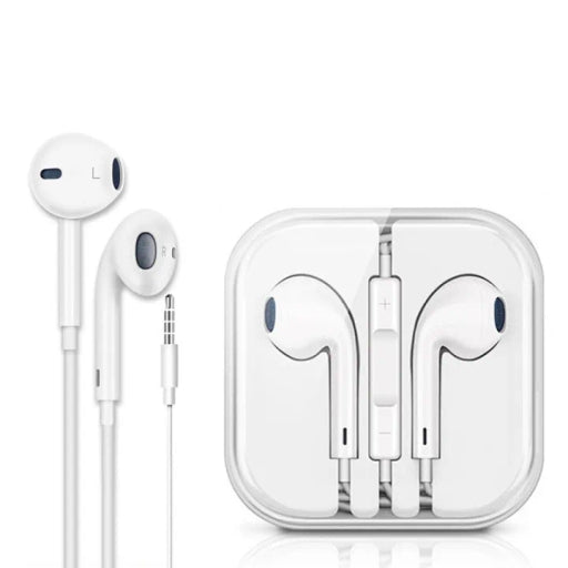 Wired Handsfree Earphones with Mic – IPhone, Samsung, Huawei, Oppo, Xiaomi & More