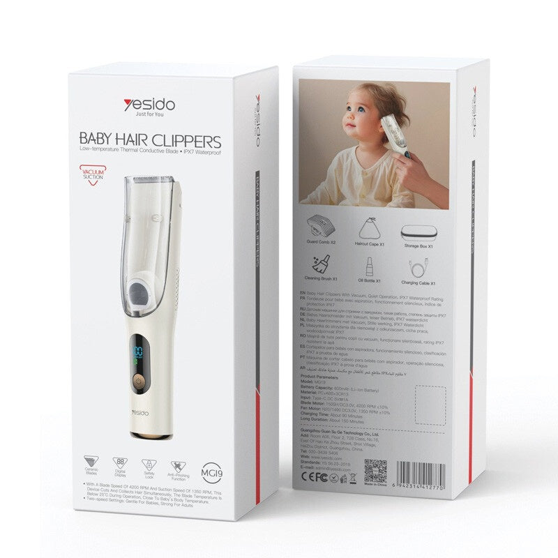 Yesido MG19 Baby Hair Clipper -Low Noise Kids Hair Clipper