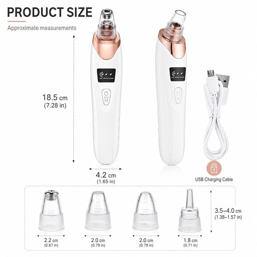 M13 Blackhead Remover Facial Vacuum Cleaner – Multifunctional Blackhead Remover