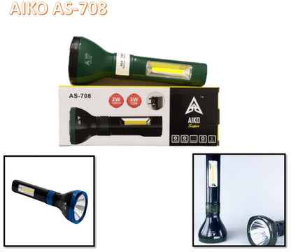 Aiko as-708 Rechargeable Touch with COB Light