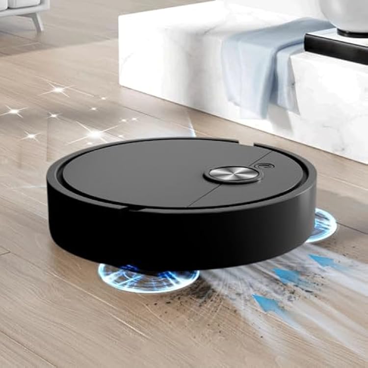 3-In-1 Smart Robot Vacuum Cleaner | USB Charging Intelligent Sweeper for Home
