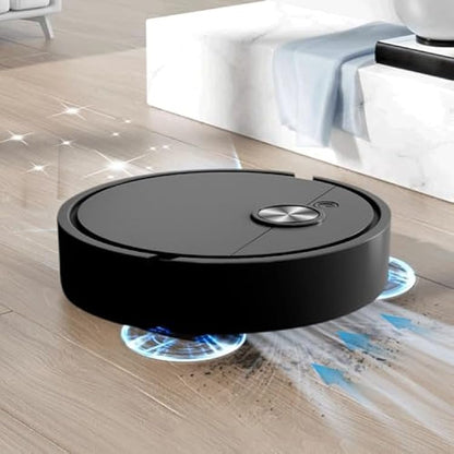 3-In-1 Smart Robot Vacuum Cleaner | USB Charging Intelligent Sweeper for Home