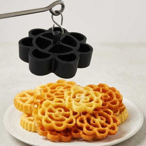 Non-Stick Kokis Mold Flower Design Kokis Achchu