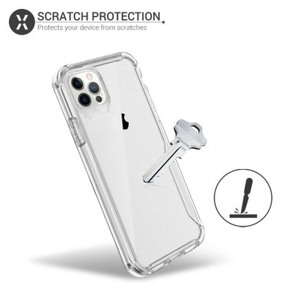 Transparent Soft Silicone Anti-Shock Bumper Case for IP 12 Series