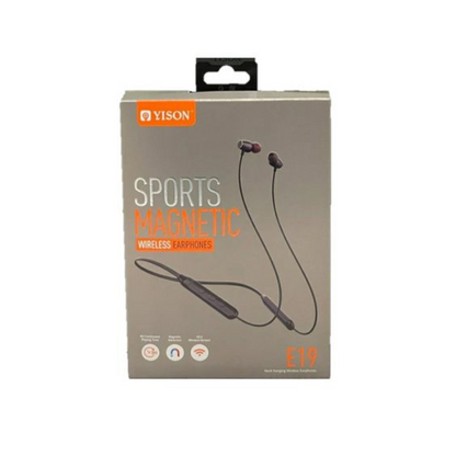YISON E19 NECK HANGING SPORTS WIRELESS EARPHONES