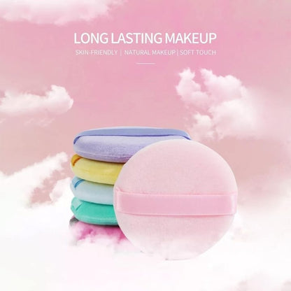 Powder Puff Makeup Puff Round Powder Puff Soft Powder Sponge Reusable Cosmetic Puff
