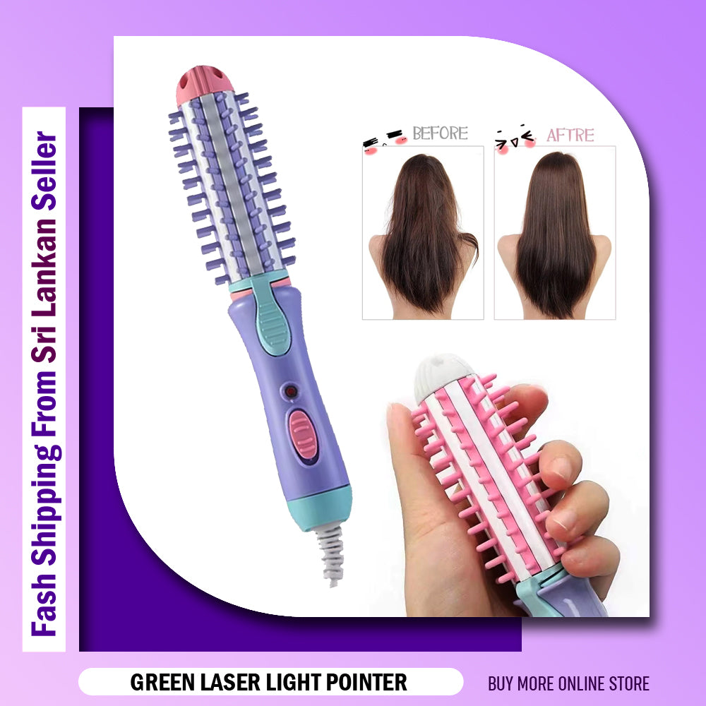 Hairdressing Electric Hair Straightener Comb Straightening Heating Temperature Hair Straightener Brush Smoothing Makeup Hairdressing Electric Hair Straightener Comb Straightening Heating Temperature Hair Straightener Brush Smoothing Auto-rotating