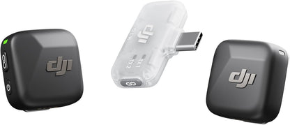 DJI Mic MINI (2 TX + 1 Mobile RX) USB-C FOR Interviews, Livestreaming, Content Creation, Office Use