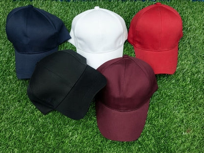 Quality Plain Cap - Adjustable - Adults Size