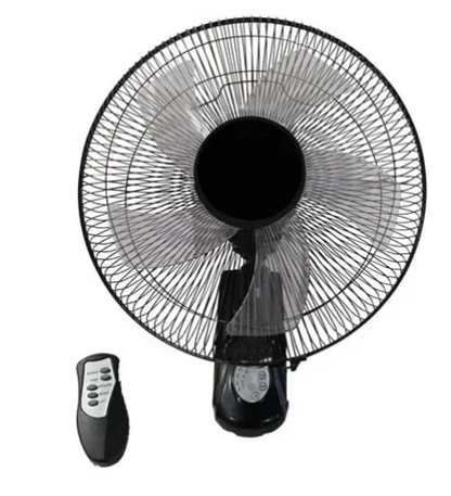Remote Wall Fan 5 Blade 16 Inch