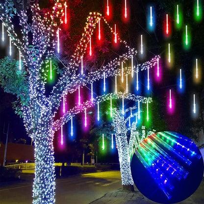 Rain Drop 8 Tube 30CM Meteor Shower Rain Lights