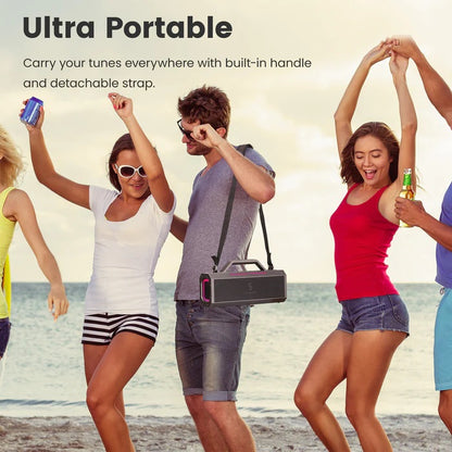 Original SOUNARC K1 Karaoke Party Speaker With 2 Wireless Microphones