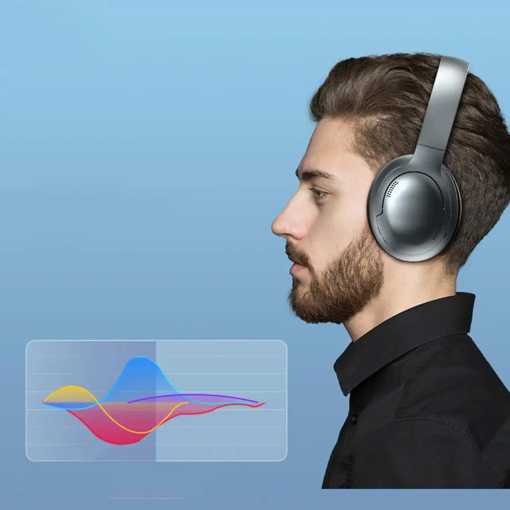 Celebrat A33 Super Bass ANC Noise Reduction Bluetooth Headphones