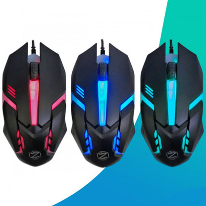X1 / T-Wolf V1 M66 & ZORNWEE GM02 Gaming Mouse 7 Color RGB LED Gaming Mouse