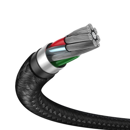Baseus Cafule Converter Cable USB 3.0 Male To Micro-B 1M - Dark Grey (CADKLF-D0G)