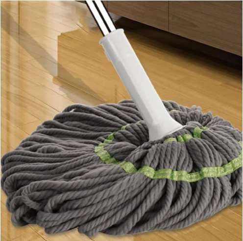 Self-Wringing Twist Mop for Floor Cleaning | Hands-Free Lazy Mop for Hardwood & Tile Floors