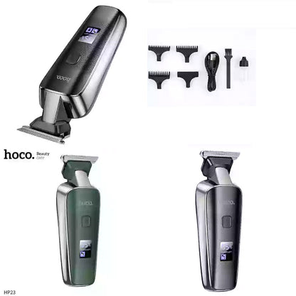 HOCO HP23 Diamond Electric Hair Clipper – Hair Styling key , High Quality Hair Trimmer with Digital Display