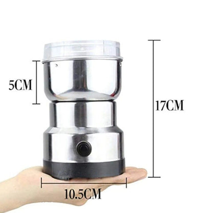 Mini Portable Electric Grinder, Stainless Steel Multifunctional Milling Machine Spices Mill Machine