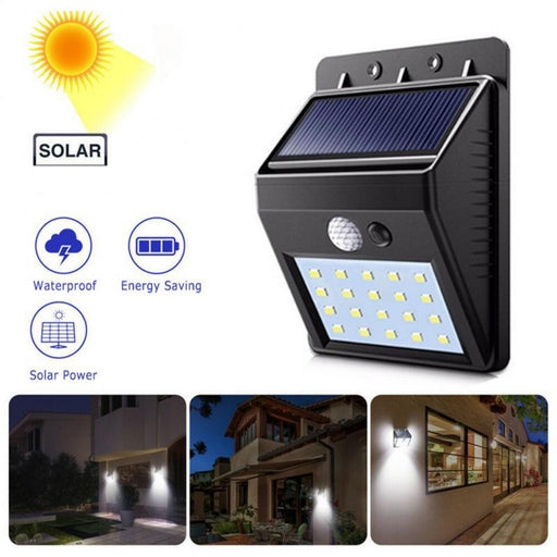 Solar Motion Sensor Light LED 30