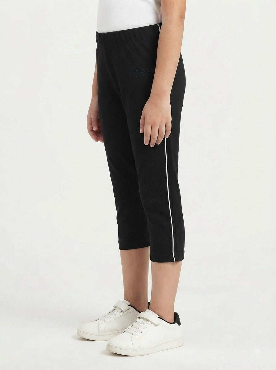TRE Sportswear – Girl’s (Kid’s) Dry Fit Cotton 3 Quarter Sports Pant