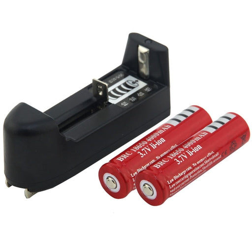 Single Multifunctional Battery Charger 3.7V Li-Ion EU for 18650 / 14500 / 16340 / 26650 Rechargeable