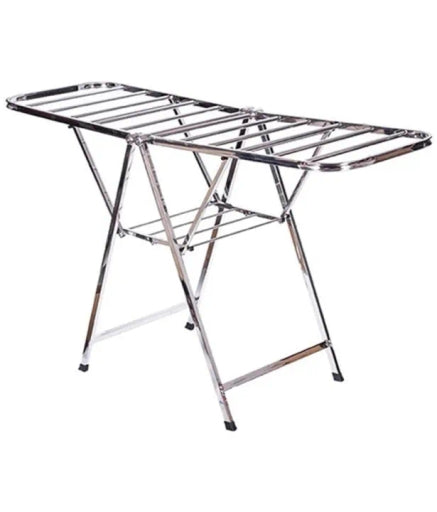 Heavy Duty Stainless Steel Folding Cloth Drying Rack Luxury Cloth Dryers Stand