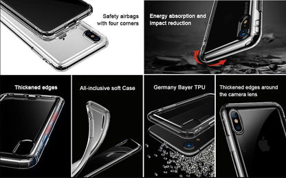100% Genuine Baseus Safety Airbags Case For XS MAX