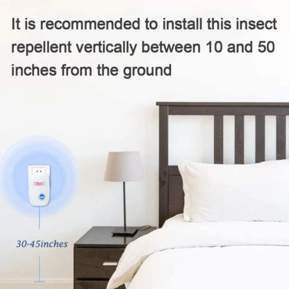 Ultrasonic Electronic Repellent Protection from Mosquito Cockroaches Ants Spiders