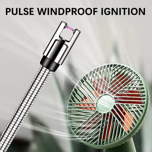Rechargeable Lighters, Attractive Electric Arc Kitchen Candle Lighter, Windproof BBQ Lighter