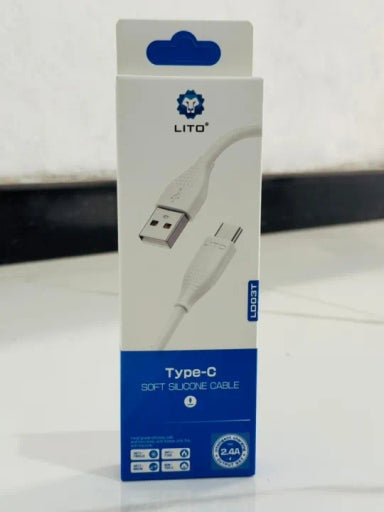 Orginal LITO PVC USB to Micro & Type -C & Lightning Fast Charging Cable