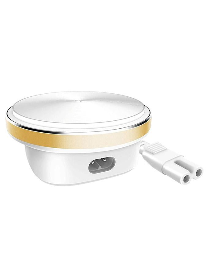 PC Material Desktop Home Charger - White