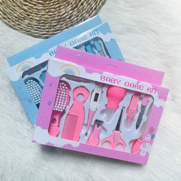 10 in 1 Baby Nail Care Tool Newborn Baby Nail Clippers Nail Clippers 10Pcs Health Care for Infants Newborns Children's Baby Grooming Kit 10 Pcs Box/Gift Box For Babies And Kids 10 Pcs Health Care Kit For Newborn Baby Digital Thermometer