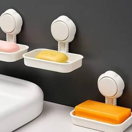 Wall Mounted Suction Cup Soap Box