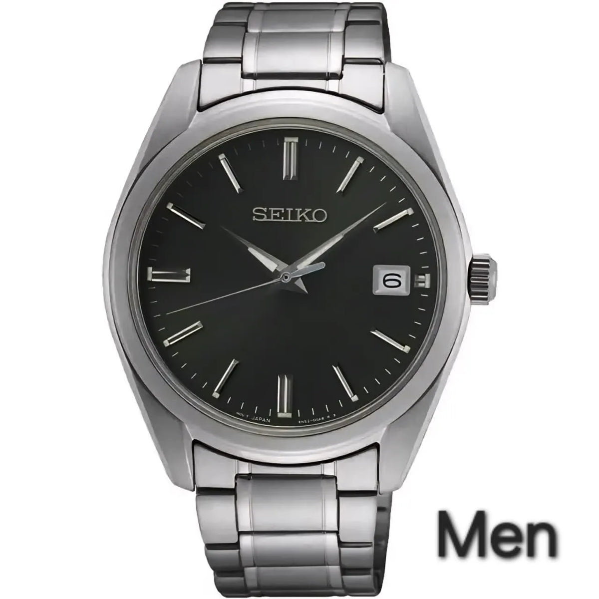 SEIKO Classic Watch Quartz Date Men Women Couple Watch