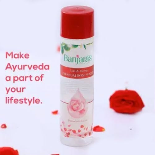 Banjara's Touch of Nature Soft & Young Premium Rose Water TONER