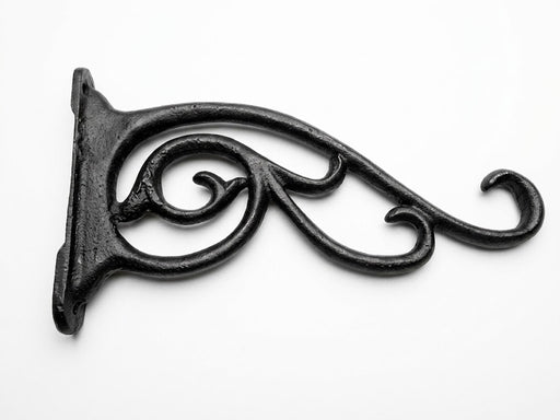 Hanging Basket Bracket Outdoor Plant Holder Decorative Cast Aluminum Wall Hanging Brackets
