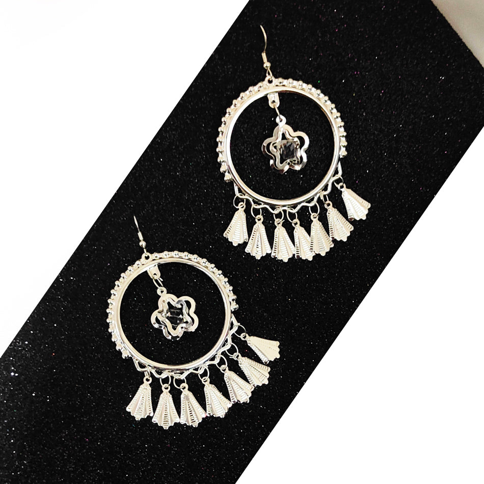 Pair of Women earrings Stainless steel Bangle Fashion Jewelry Lover Couple gift Bracelet Color Bracelets earings For Men Women Jewelry