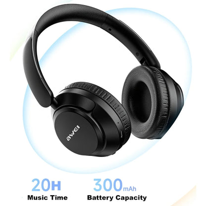 AWEI A360BL Foldable Wireless Bluetooth Headset