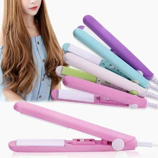 Mini Hair Straightener and Curler - Assorted Color