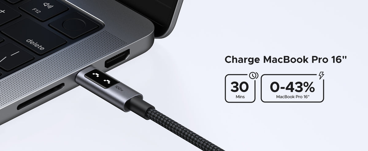 UGREEN Uno USB-C to USB-C Cable 100W - 100CM