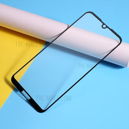 Full Glue Silk Printing Tempered Glass Full Screen Protector for Huawei Y5 2019 / Honor 8S