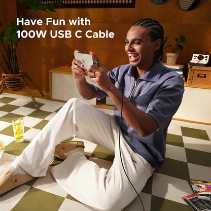 UGREEN Uno USB-C to USB-C Cable 100W - 100CM