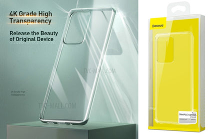 100% Genuine Baseus Simple Case for Samsung Galaxy S20 / S20 Plus / S20 Ultra (Transparent)