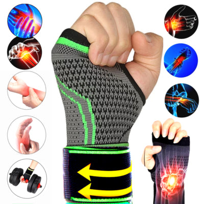 Wrist Brace Compression Hand Support Gloves Arthritis Carpal Tunnel Adjustable Wrist Support Brace Arthritis Tendinitis Pain Relief Gyp Sports Martial Arts
