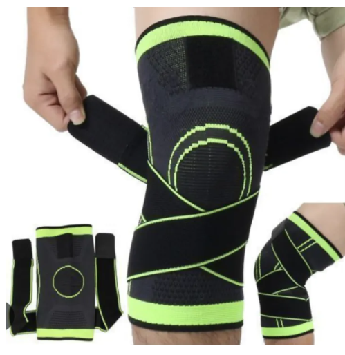 Ergonomic Elastic Knee Support: Adjustable Compression Non-Slip Braces for Workout & Joint Relief